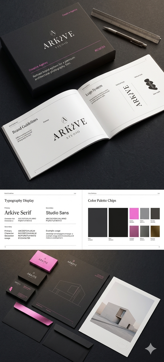 Arkive Studio Brand Identity