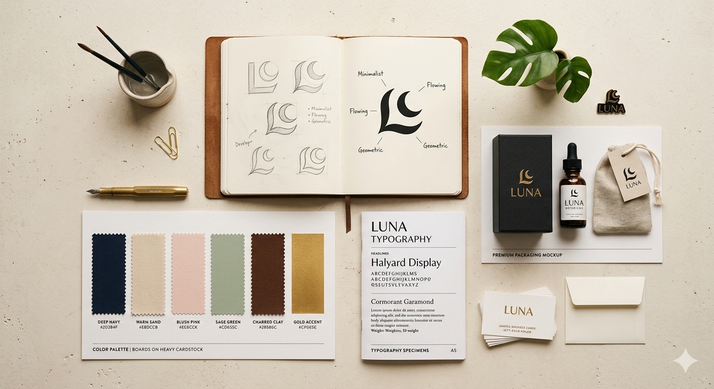 Brand Identity Studio Process