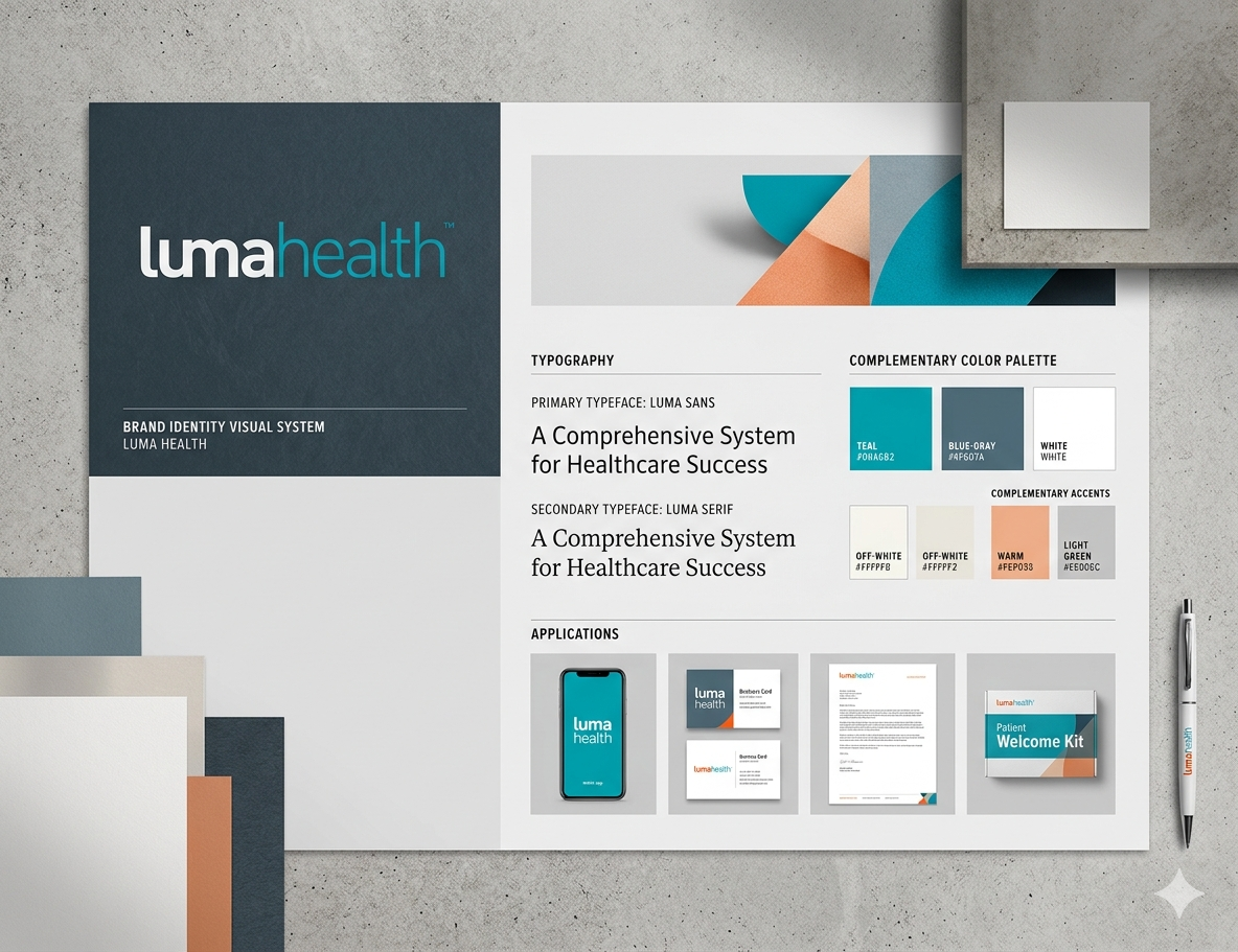 Luma Health Brand Identity