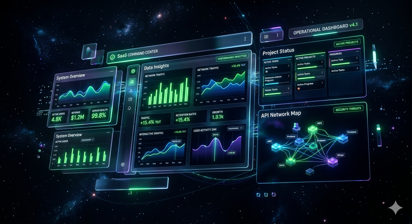 SaaS Dashboard Preview